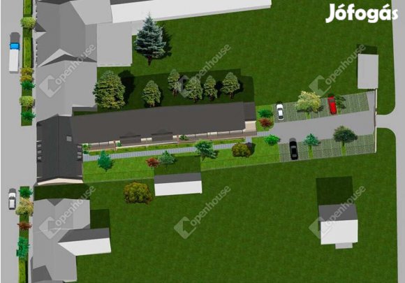 Új építésű lakások és üzletek Jánossomorján....