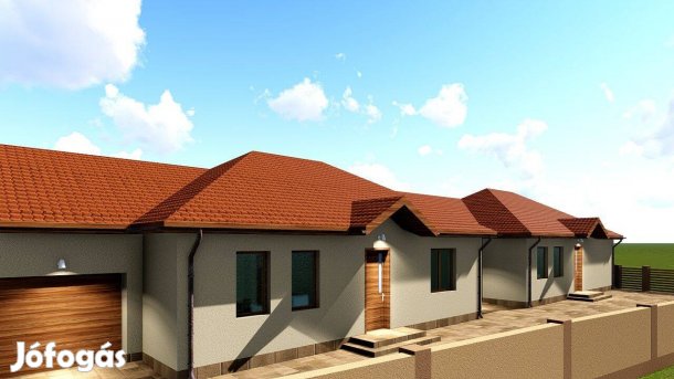 Új építésű sorházi lakás eladó Hajdúszoboszlón, saját kert és garázs