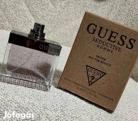 Új eredeti Guess Seductive Homme férfi parfüm edt 50ml tester teszter
