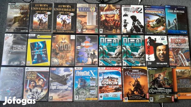 Új és használt PC játékok (1500ft/db)