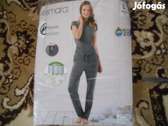 Új esmara L-44-46os szürke elasztikus overall