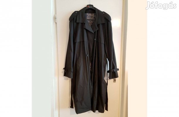 Új extra nagy fekete férfi ballonkabát