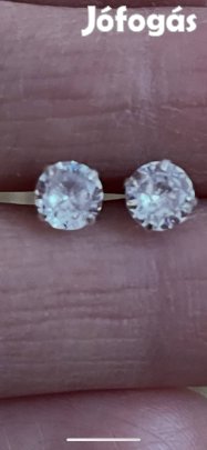 Új ezust cirkonia fulbevalo