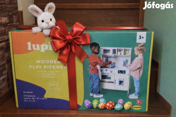 Új fa játékkonyha