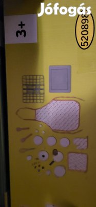 Új fa játékkonyha bontatlan dobozos