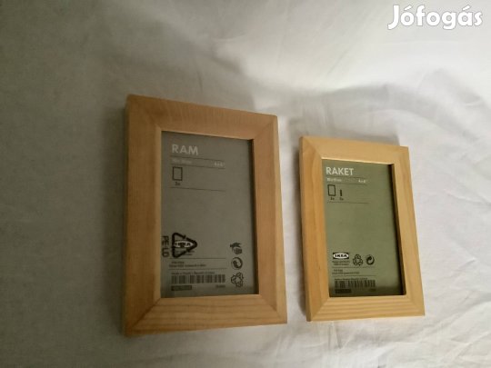 Új fa képkeret, fotó keret 3 db