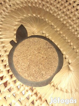 Új fa-parafa 6db-os poháralátét