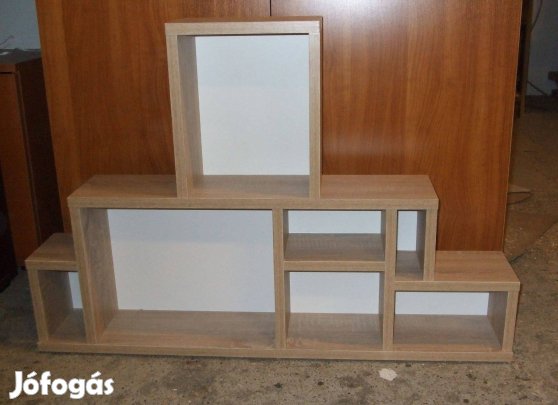Új fali polc 90 cm széles gyerekszoba előszoba konyha bútor Fpp
