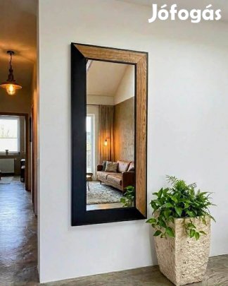 Új falitükör tükör nagy méretű fekete fa