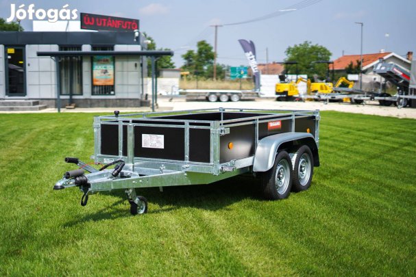 Új fékes billenős utánfutó (251x132cm) Kecskeméten akciósan 999.000 Ft