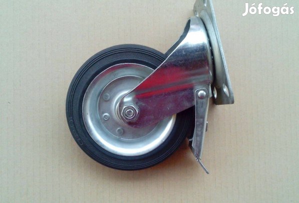 Új fékes forgóvilláskerék