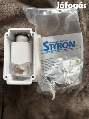 Új féláron! Falba Építhető Klímaszifon Bűzzárral és Klímaszifon Doboz!