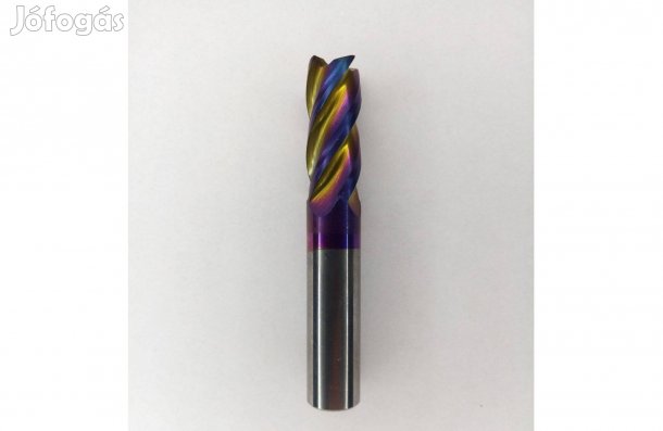 Új fémipari tömör keményfém vídia maró 12 mm átmérő Ultra Surface