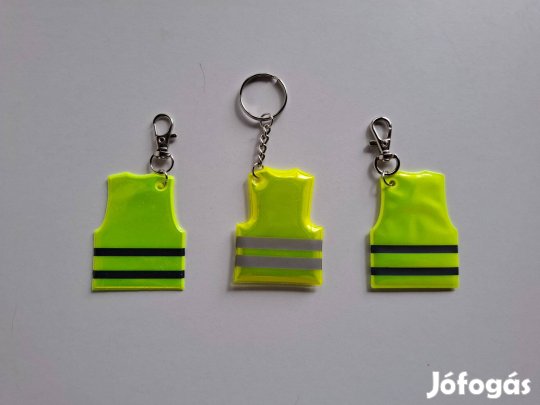 Új fényvisszaverő kulcstartó darabár_
