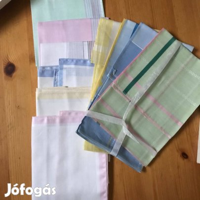 Új férfi, női textil zsebkendő egyben