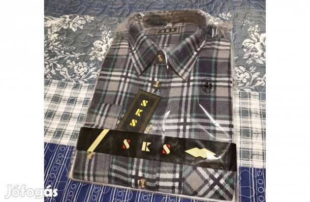 Új férfi flanell ing (41)
