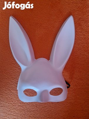 Új festhető nyuszi álarc 34×19cm