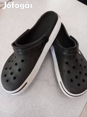Új fiú Crocs fekete papucs 40-es