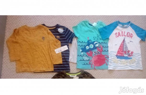Új fiú felső póló 3-5 évesre