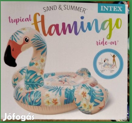 Új flamingo sziget fújható óriás matrac intex