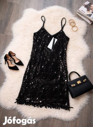 Új flitteres fekete ruha