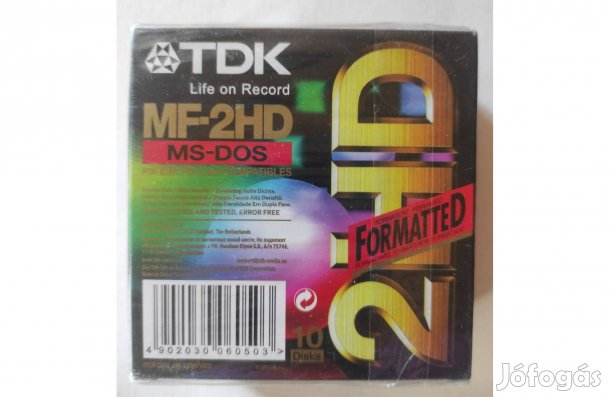 Új floppy lemez csomag (bontatlan)