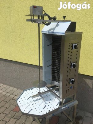 Új forgatómotoros elektromos gyros gyrossütő gyros készitő kebab sütő