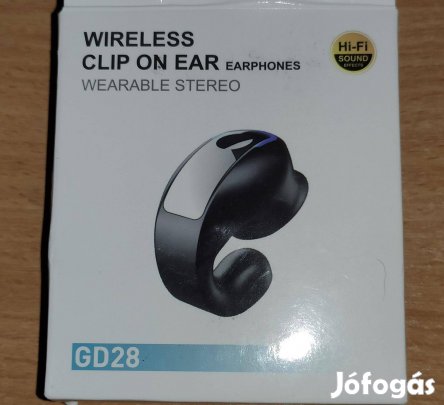 Új fülhallgató headset - fehér delfin