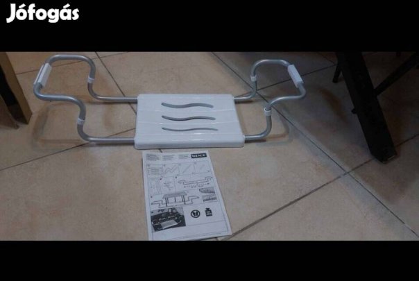 Új fürdőkádülőke, fémvázas