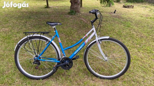 Új gazdiját keresi egy Koliken 3x6 sebességes női kerékpár frissen sze