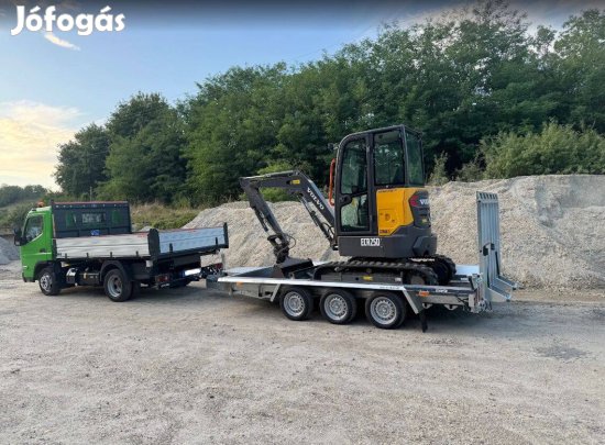 Új gépszállító utánfutó (3500kg) 2.990.000 Ft helyett 2.790.000 Ft