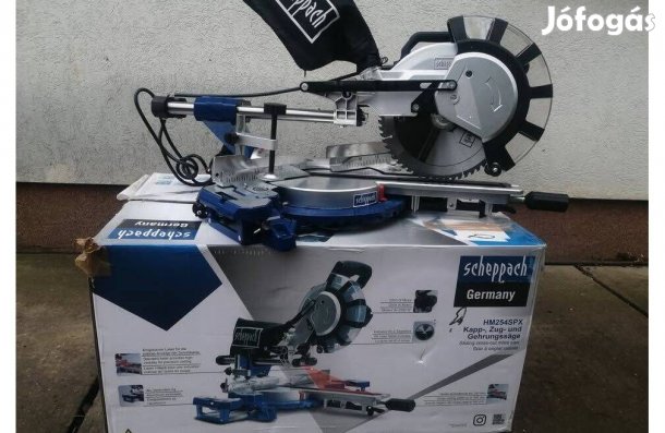 Új gérvágó Scheppach HM 254 SPX Garanciával