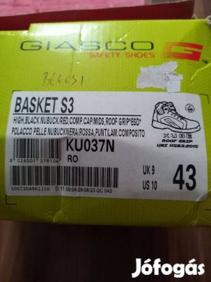Új giasco s3 bakancs