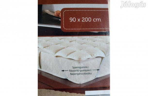 Új gyapjú matracvédő Prémium Német Minőség 200x90cm 2 DB Van