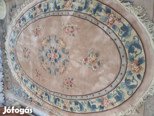 Új gyapjú ovális szőnyeg 3,8 2