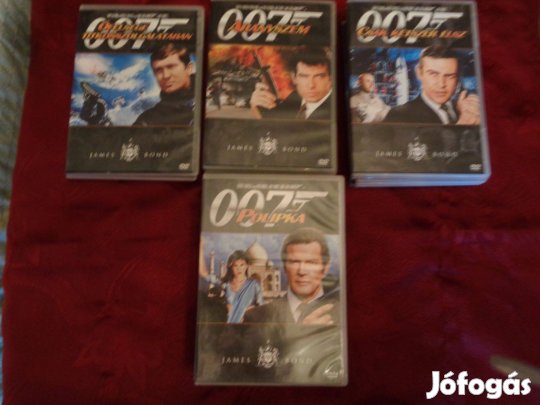 Új gyári 007 es DVD sorozat