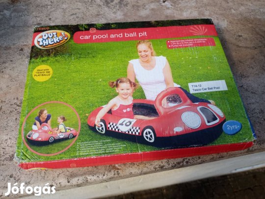 Új gyerek baba medence autós medence és labdapálya 2 in 1