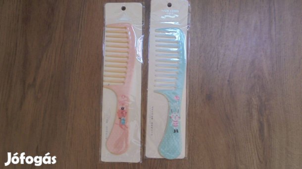 Új gyerek gyermek kislány fésű cicás vagy nyuszis