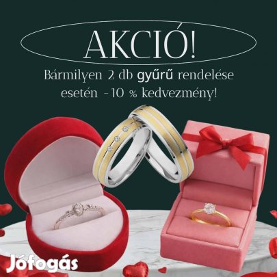 Új gyűrűk antiallergén anyagból 