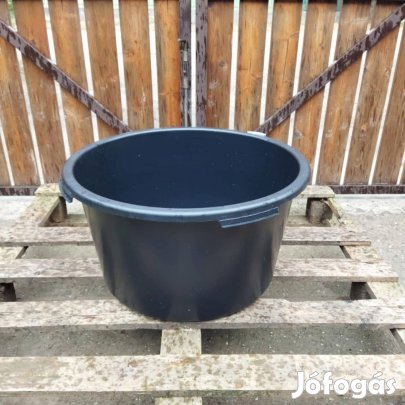 Új habarcs dézsa 40 liter literes cement gipsz tároló kőműves keverő