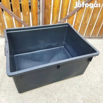 Új habarcs láda 150 liter literes cement gipsz tároló kőműves keverő