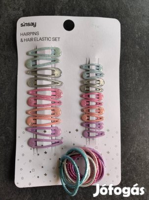 Új hajcsatt és hajgumi csomag