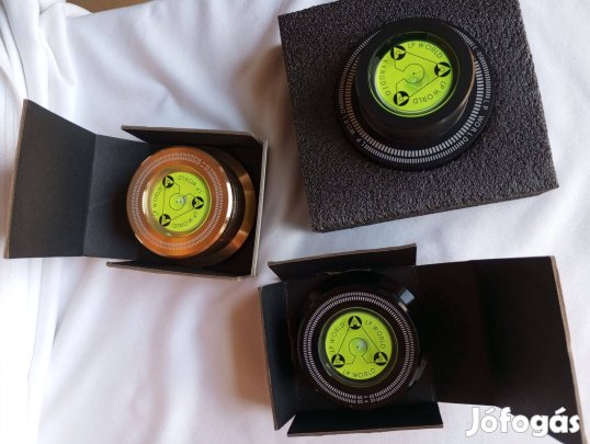 Új hanglemez lemez súly lemezjátszó vízmérték sebesség mérés