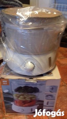 Új háromrészes konyhai páróló gép dobozában