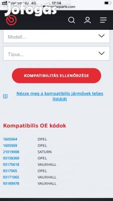 Új hátsó fékpofa Brembo