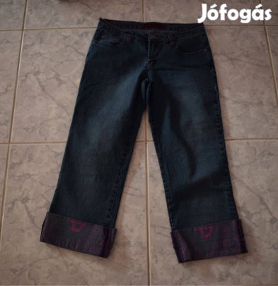 Új hímzett női farmer halásznadrág