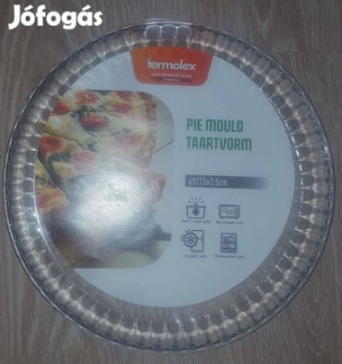 Új hőálló üveg pite sütő 27,5 x 3,5 cm Akció %%
