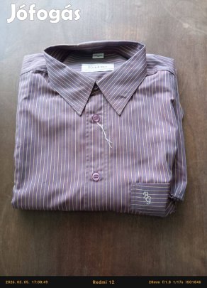 Új hosszú ujjú férfi ing