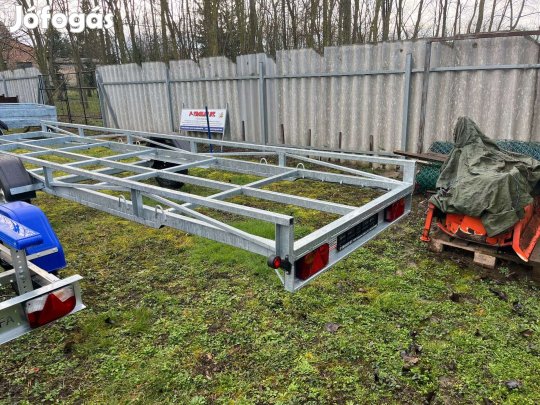 Új hoszanyag szállító utánfutó eladó