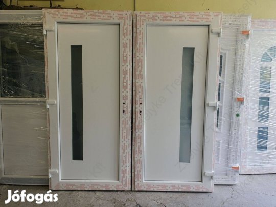 Új hőszigetelt kültéri bejárati ajtó Ingyen Szállítva - 98X208 cm